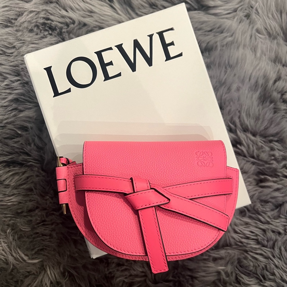 Brand New with tag and box LOEWE mini gate bag